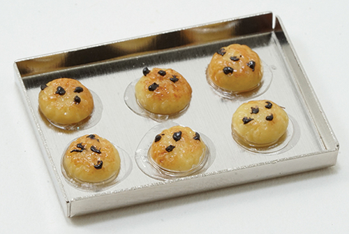 Dollhouse Miniature Cookies On Sheet